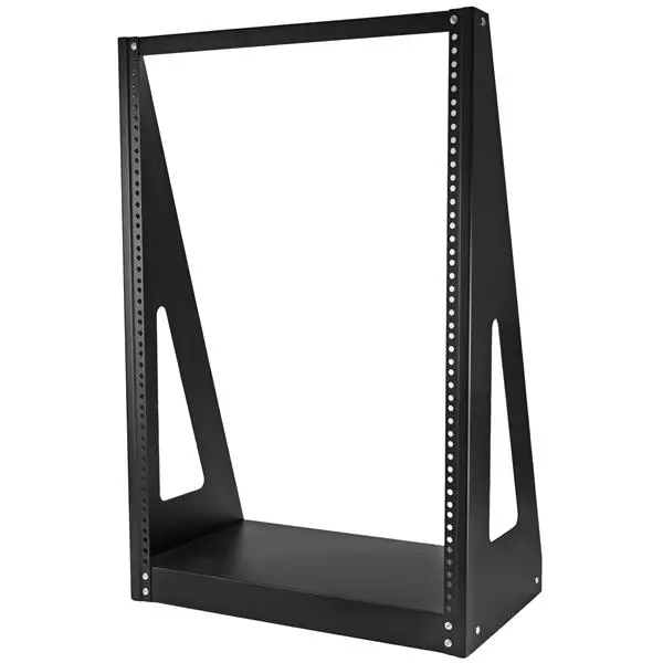 Rack Abierto de 2 Columnas para Servicio Pesado - 16U
