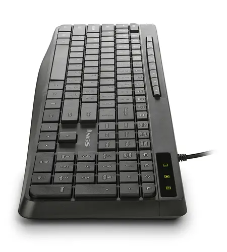 SPECTRA (QUERTY, ES) teclado Hogar / Oficina USB QWERTY Español Negro - Imagen 4