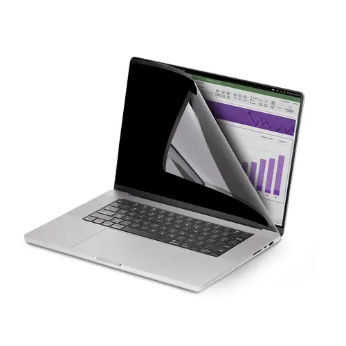 Filtro de Privacidad para Portátil de 16in para MacBook Pro 2021/2023 - Filtro Anti Luz Azul (51%) para Portátil - Filtro Antirreflejo - Reversible - Protector de Pantalla - Magnético - Imagen 4
