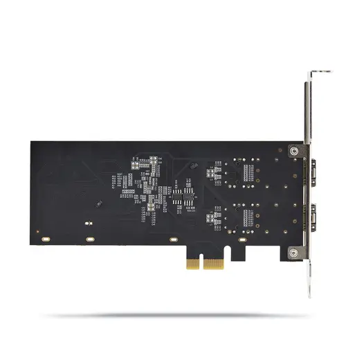Tarjeta PCIe 2.1x1 de Red de Fibra Óptica/Cobre Ethernet 1Gb SFP de 2 Puertos - Chipset Controlador Intel I350-AM2 - Cobre de 1000BASE/Fibra Óptica - NIC - Imagen 6