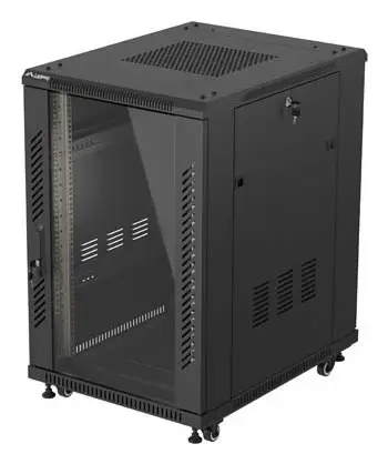 FF01-6818-12B armario rack 18U Rack o bastidor independiente Negr..
