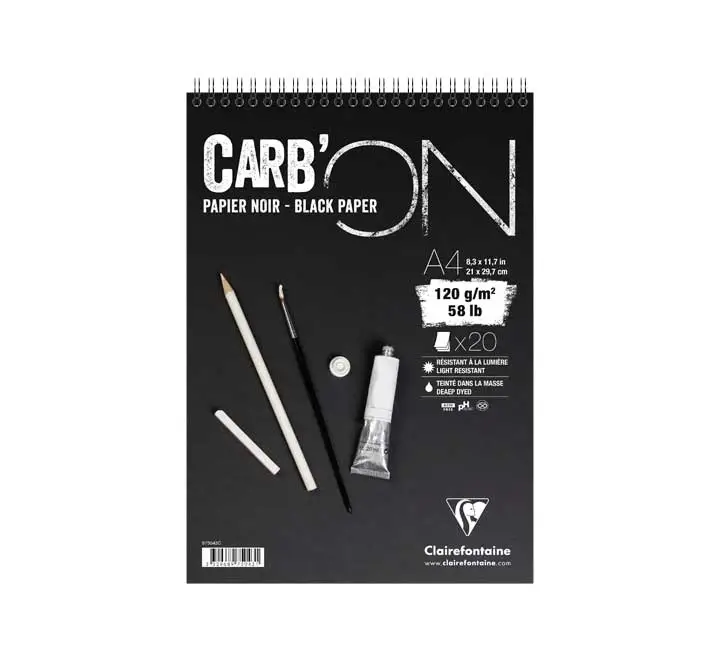 BL. ESP. DIBUJO 20H CLF A4 120GR CARBON