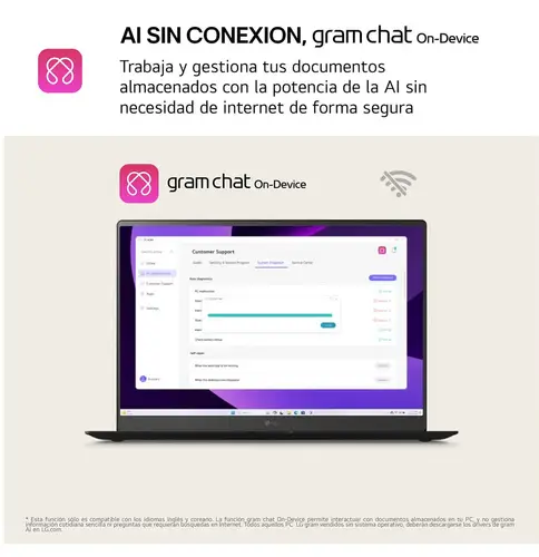 Gram 14Z90T Intel Core Ultra 7 255H Portátil 35,6 cm (14") WUXGA 32 GB LPDDR5x-SDRAM 1 TB SSD Wi-Fi 6E (802.11ax) Windows 11 Pro Español Negro - Imagen 7
