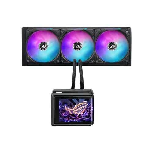 ROG Ryuo IV SLC 360 ARGB Procesador Sistema de refrigeración líquida todo en uno 12 cm Negro - Imagen 1