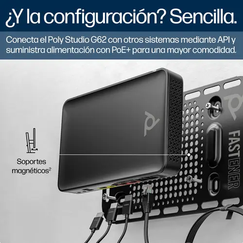 Sistema de videoconferencia G62 con kit de placa de montaje - Imagen 5