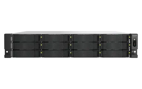 TS-H1277AXU-RP NAS Bastidor (2U) AMD Ryzen 5 16 GB DDR5 0 TB QuTS hero Negro - Imagen 1