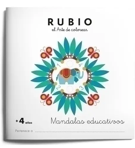 CUADERNO RUBIO A4 MANDALA EDUCATIVO +4
