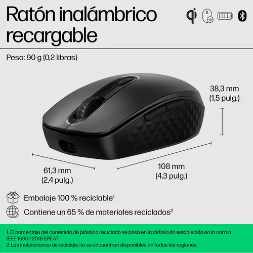 Ratón inalámbrico recargable 690 - Imagen 3