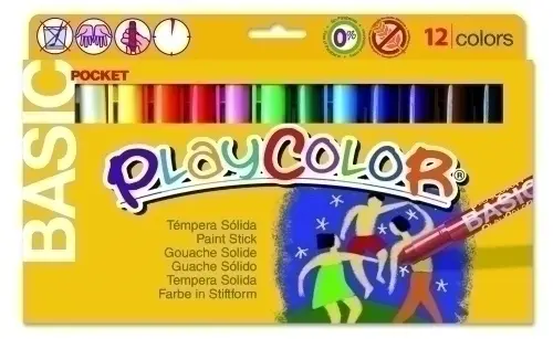 TEMPERA PLAYCOLOR BASIC POCKET C/12