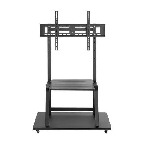 Soporte de suelo ECO con ruedas, bandeja para DVD para Monitor/TV 150Kg de 37-100, Negro - Imagen 3