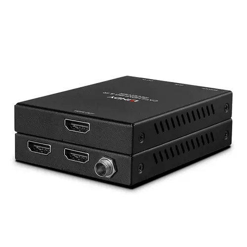 38205 extensor audio/video Transmisor y receptor de señales AV Negro - Imagen 2