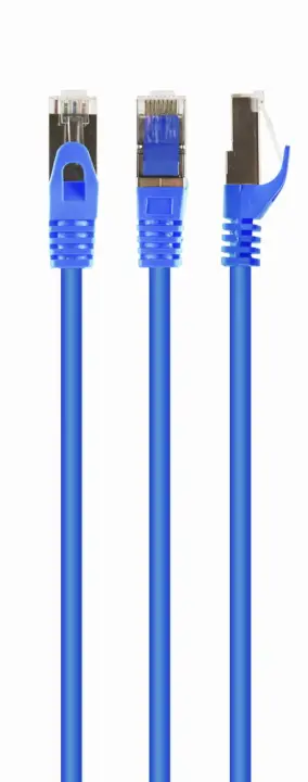 PP6A-LSZHCU-B-1M cable de red Azul Cat6a S/FTP (S-STP)