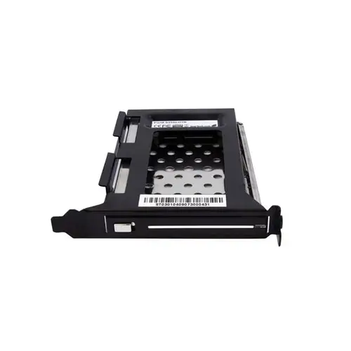 Bahía de Disco Duro Removible SATA de 2.5" para Ranura de Expansión de Ordenador - Adaptador de Bahía - Negro - Imagen 2