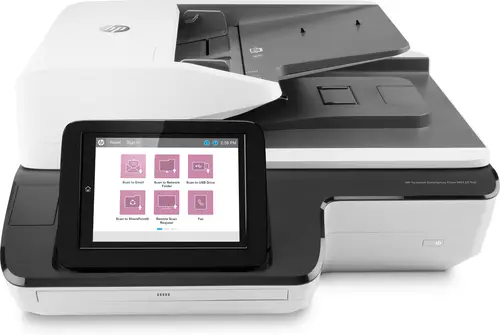 ScanJet Enterprise Flow N9120 fn2 Escáner plano y alimentador automático de documentos (ADF, Automatic Document Feeder) 600 x 600 DPI A3 Negro, Blanco - Imagen 1