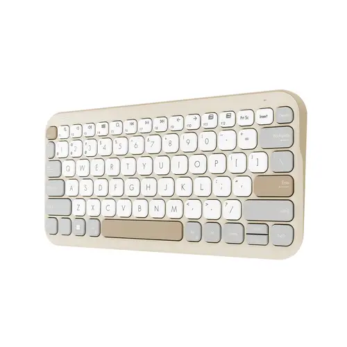 TECLADO ASUS KW100 INNALAMBRICO QWERTY BEIGE - Imagen 5