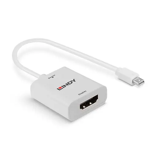 41069 adaptador de cable de vídeo Mini DisplayPort HDMI tipo A (Estándar) Blanco - Imagen 5