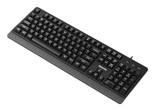 2000 series SPK6247B/85 teclado Universal USB QWERTY Negro - Imagen 3