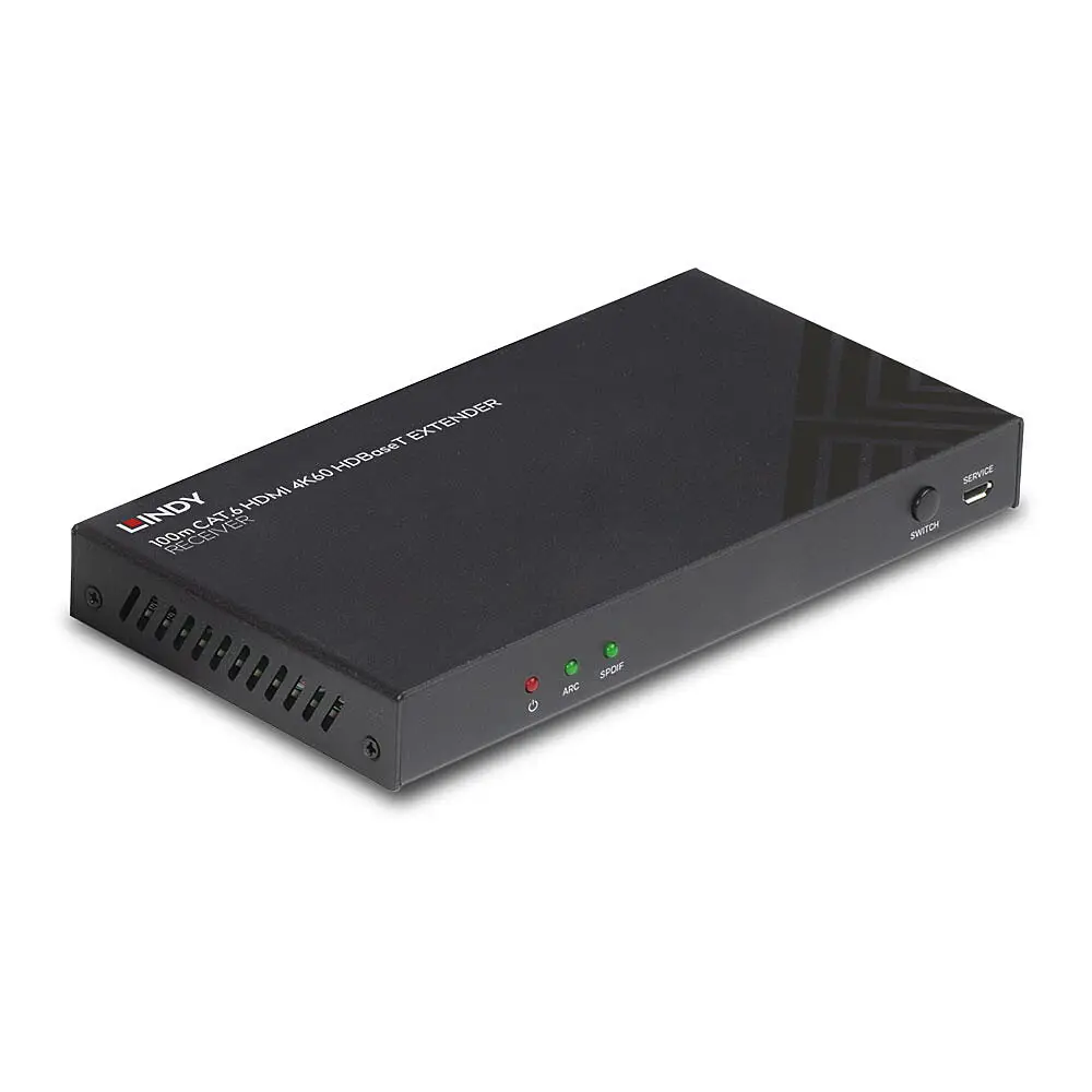 38342 extensor audio/video Receptor AV Negro