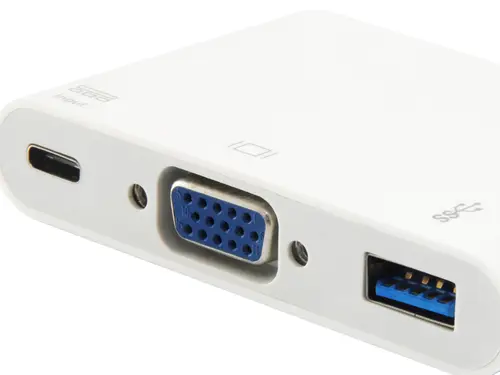 Adaptador USB-C a VGA (HD15), USB-A, 60W USB PD - Imagen 5