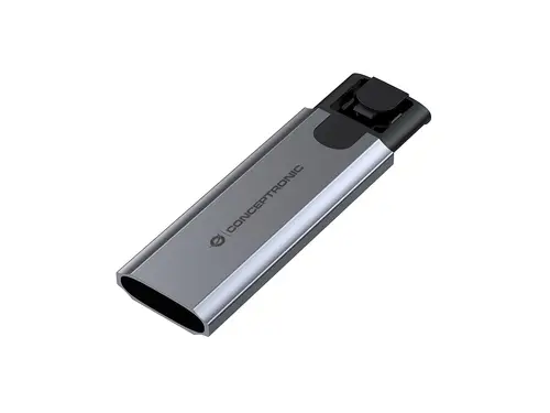 DANTE05G caja para disco duro externo Caja externa para unidad de estado sólido (SSD) Gris M.2 - Imagen 4