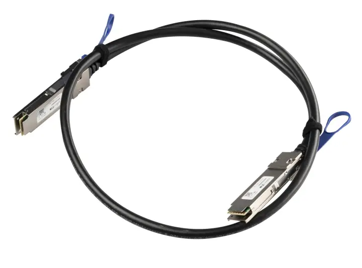 XQ+DA0001 Cable de fibra óptica e InfiniBand 1 m QSFP+ to QSFP+ / QSFP28 to QSFP28 Negro