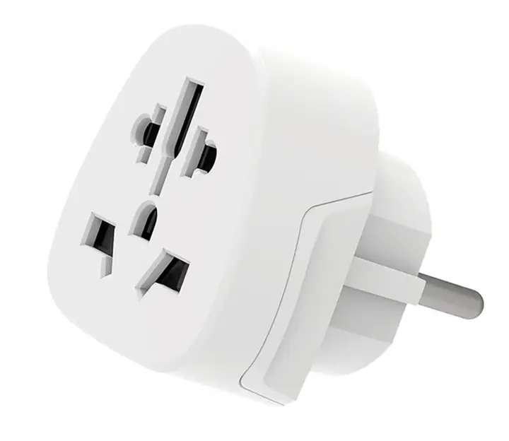 EW1480 adaptador de enchufe eléctrico Universal Blanco