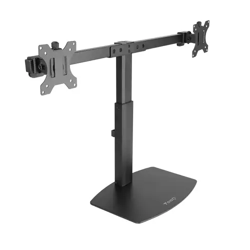 Soporte de mesa para 2 pantallas (monitor / plasma / LCD / LED) 17"-27" - Imagen 1