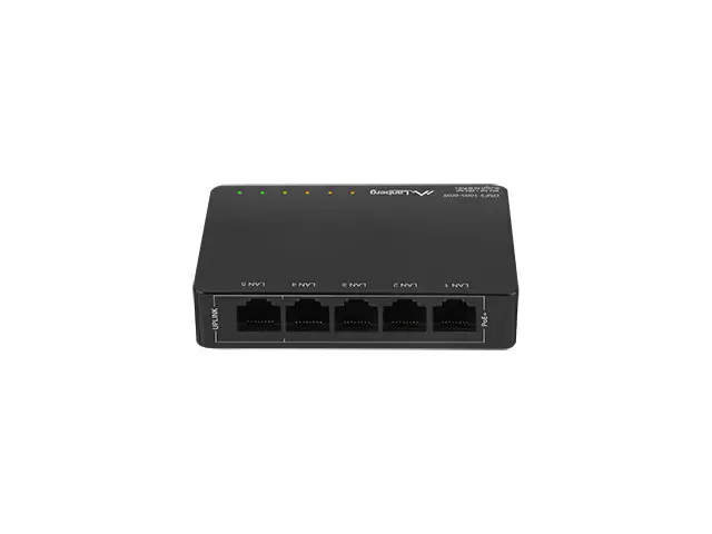 DSP3-1005-60W switch No administrado Gigabit Ethernet (10/100/1000) Energía sobre Ethernet (PoE) Negro