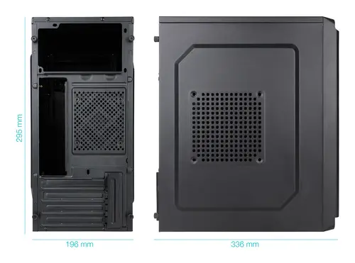 Caja Minitorre Micro-ATX DODEKA ULTRA Negra - Imagen 2