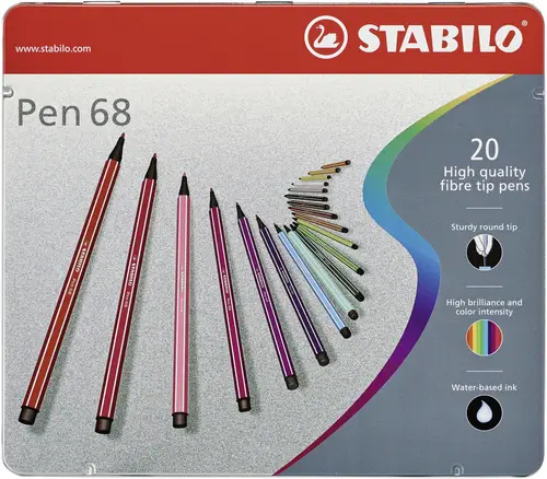 Pen 68 rotulador Multicolor 20 pieza(s) - Imagen 1
