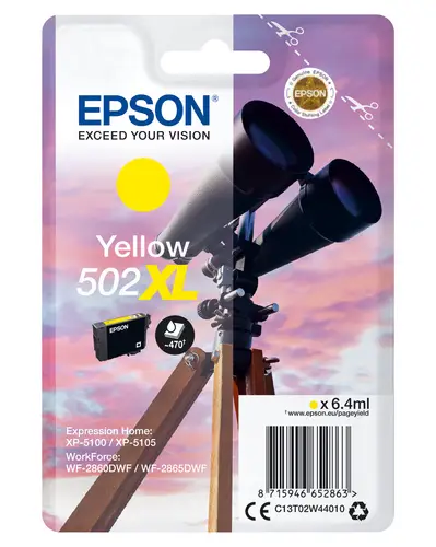 Singlepack Yellow 502XL Ink - Imagen 1
