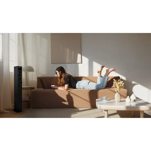Sky Charm 2.1 Microcadena de música para uso doméstico 40 W Negro - Imagen 8