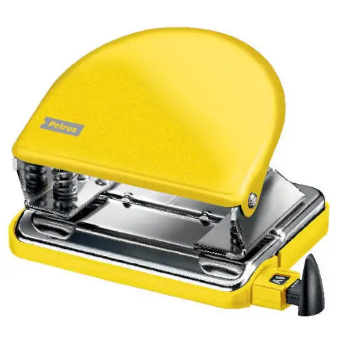 TALADRO METALICO MODELO 52 WOW CAPACIDAD 20 HOJAS COLOR AMARILLO ..