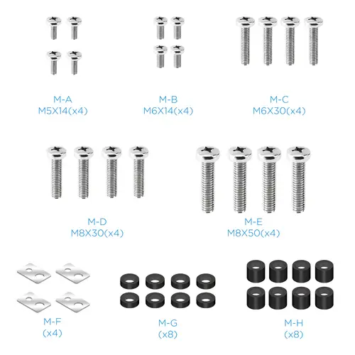 Píxel Soporte de Pared para Pantallas Interactivas Regulable 70"-90" - Imagen 2