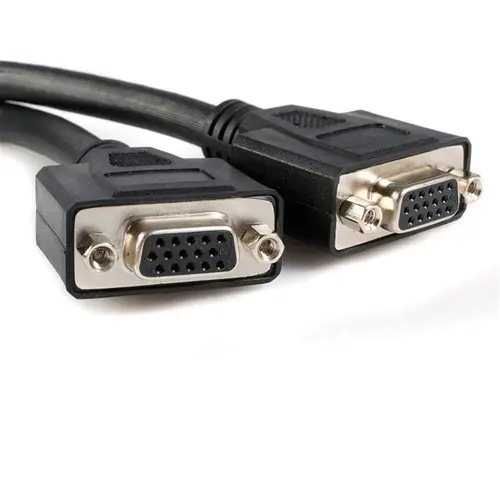 Cable de 0,2m de LFH59 DMS-59 a doble dual VGA - DMS59 Macho - 2x VGA Hembra - Imagen 3