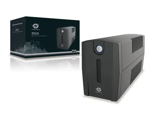 ZEUS02ES sistema de alimentación ininterrumpida (UPS) Línea interactiva 0,85 kVA 480 W 2 salidas AC - Imagen 2