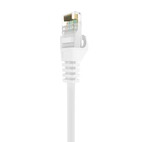 Cable de Red Latiguillo RJ45 LSZH Cat.6A 500 Mhz UTP AWG24, Blanco, 30CM - Imagen 3