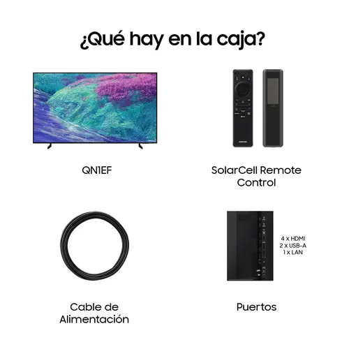 TV 55" Neo QLED QN1EF 4K Vision AI TV 2025 - Imagen 9