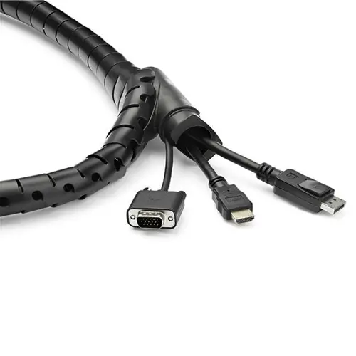 Manga de 1,5m en Espiral para Gestión de Cableado con Diámetro de 45mm - Imagen 4