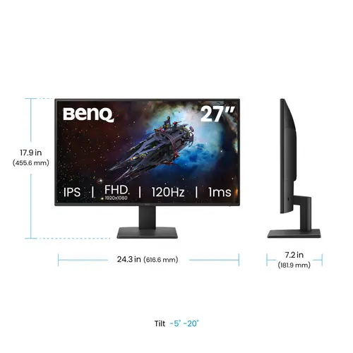 GW2791P pantalla para PC 68,6 cm (27") 1920 x 1080 Pixeles Full HD LED Negro - Imagen 4