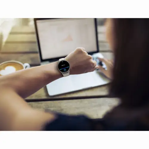 Smartwatch 8900 3,35 cm (1.32") AMOLED 42 mm Digital 466 x 466 Pixeles Pantalla táctil Plata GPS (satélite) - Imagen 8