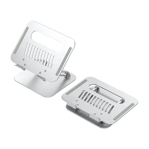 Soporte de Sobremesa XL 10-17 Ajustable para Portatil / Tablet, Plata - Imagen 3