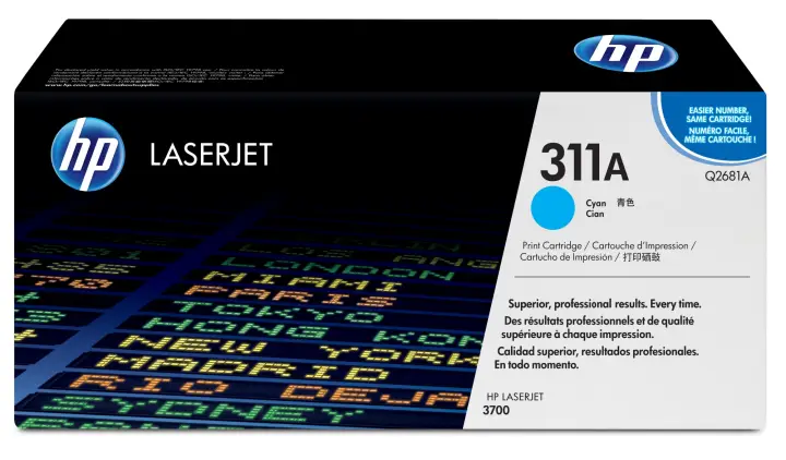 311A Cyan Original LaserJet Toner Cartridge cartucho de tóner 1 pieza(s) Cian