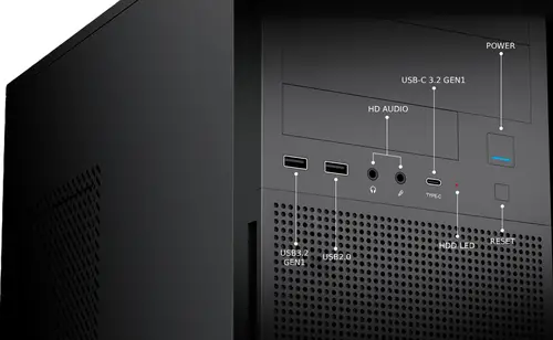 Coolbox CAJA ATX A780 USB-C 3.2 GEN1 F.500W 80+BR - Imagen 2