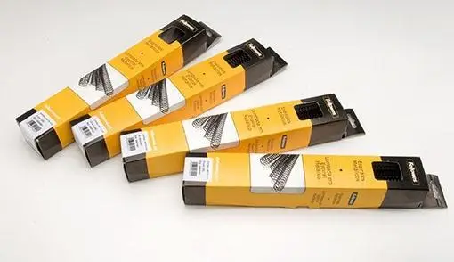 PACK 25 ESPIRALES FELLOWES MET. NEGRO 14MM