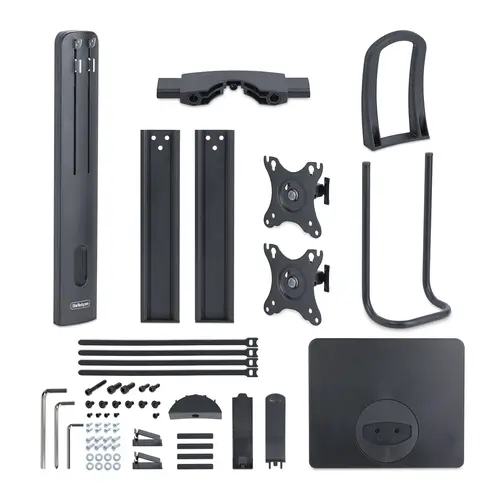 Soporte de Escritorio de Travesaño para Dos Monitores de 27 Pulgadas - Capacidad de 12kg - Soporte VESA de 75x75 o 100x100 - Ajustable - Imagen 15