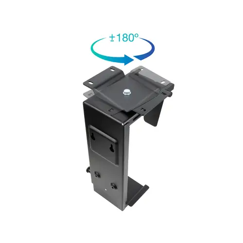 Soporte Metálico para CPU para Escritorio/Pared, Negro - Imagen 3