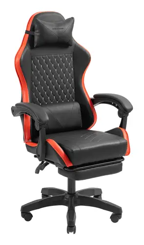 MGC-X Silla para videojuegos de PC Asiento acolchado Negro, Rojo - Imagen 3