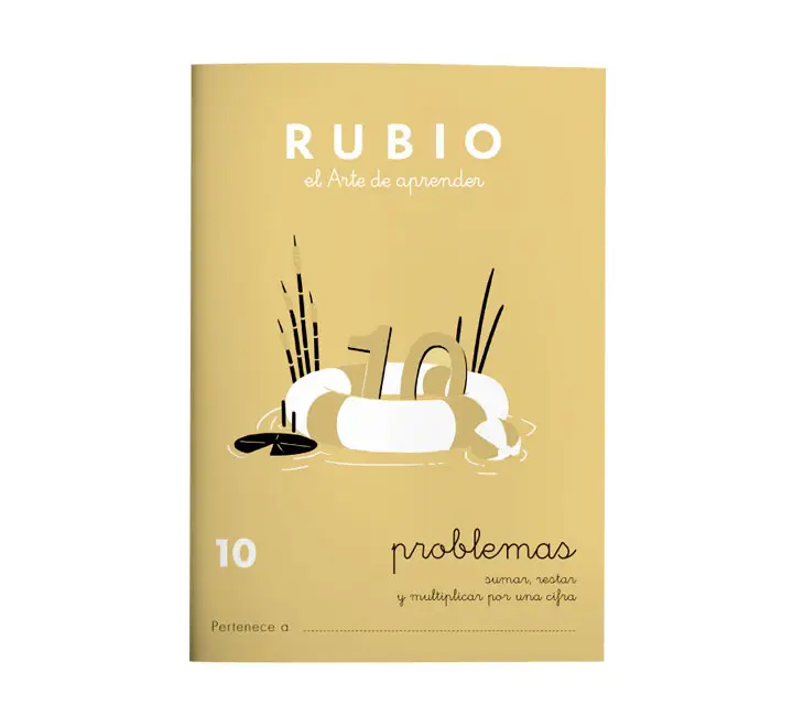 CUADERNO RUBIO A5 OPERAC.y PROBLEMAS 10 - Pack de 10 unidades