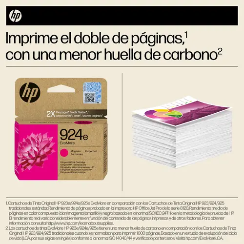 Cartucho de Tinta Original EvoMore 924e magenta - Imagen 4